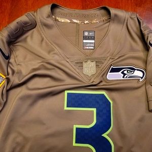 Wilson Special Edition Salute to Service woman's Seahawk jersey, L